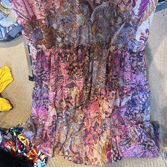 NWT MISA LOS ANGELES llya printed maxi dress size medium - Picture 10 of 13